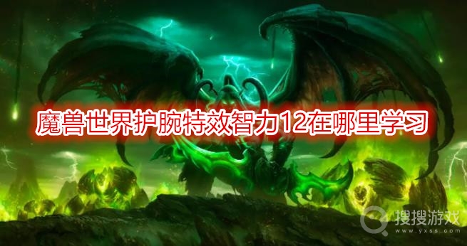 魔兽世界护腕特效智力12在哪里学习-wow护腕特效智力12学习方法