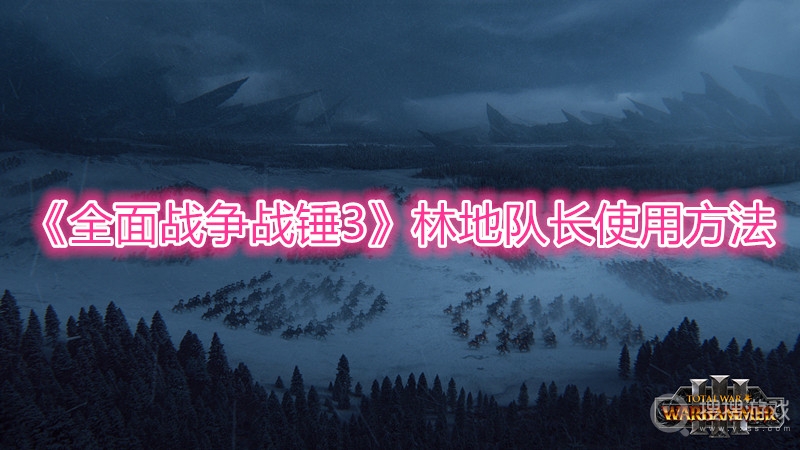 全面战争战锤3林地队长使用方法-全面战争战锤3林地队长怎么使用