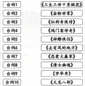 汉字找茬王神仙姐姐剧通关方法-汉字找茬王神仙姐姐剧怎么通关