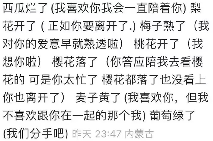 最新表白方式梅子熟了梗意思介绍-最新表白方式梅子熟了梗意思是什么