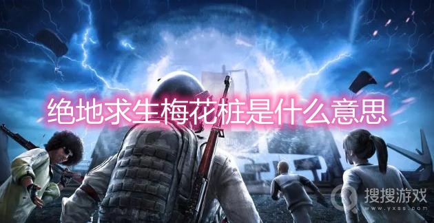 绝地求生梅花桩是什么意思-pubg吃鸡梅花桩啥意思