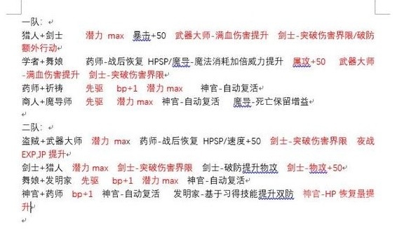 八方旅人2队伍配置与副职业搭配方法-八方旅人2队伍配置与副职业怎么搭配