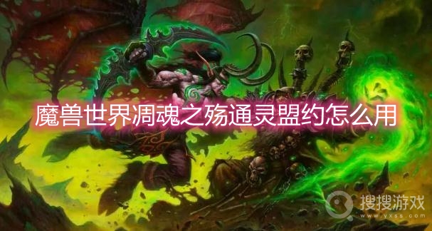 魔兽世界凋魂之殇通灵盟约怎么用-wow凋魂之殇通灵盟约介绍