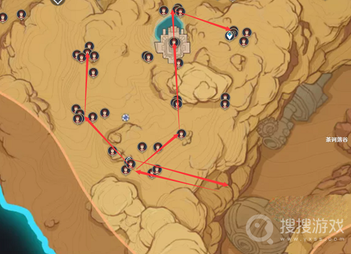 原神红绸路线图方法-原神红绸路线图是什么