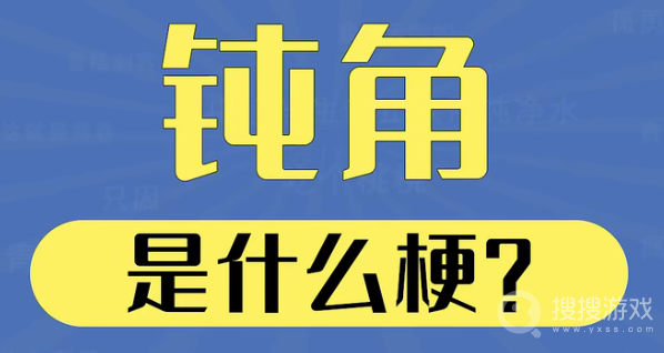 钝角是什么梗-钝角是什么意思